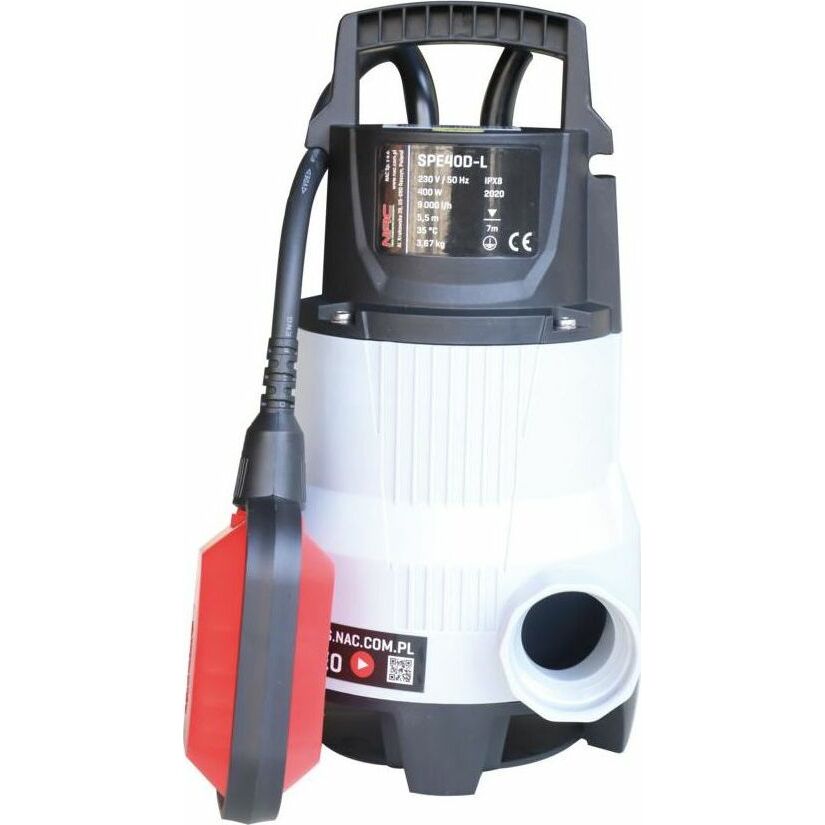 NAC Pompa Do Wody Brudnej 400W