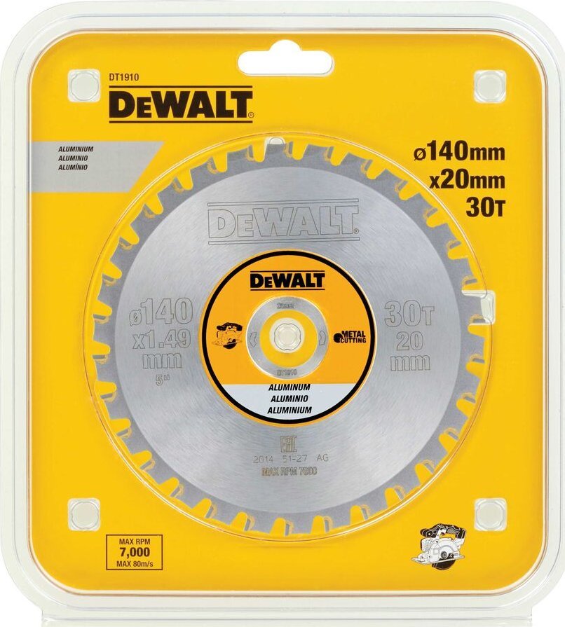Dewalt dewalt akcesoria 140 x 20