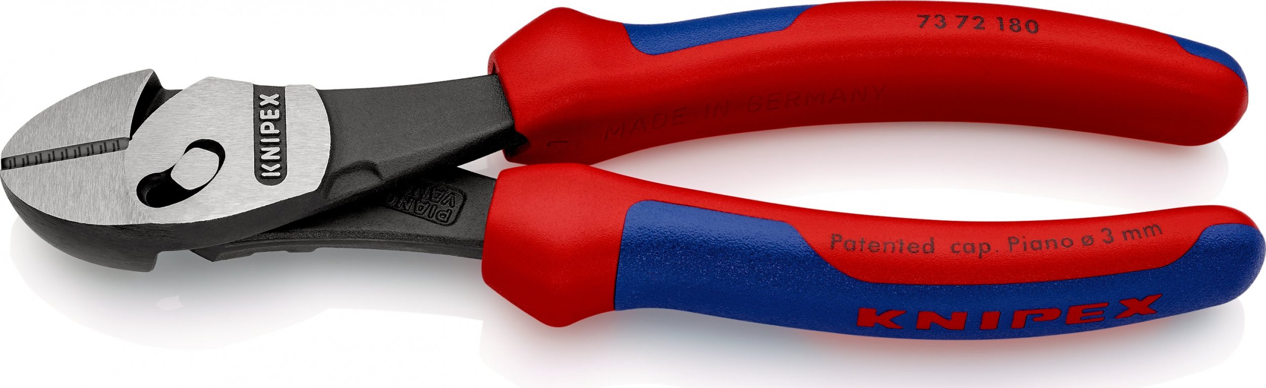 Knipex Wytrzymałe szczypce boczne 180 mm