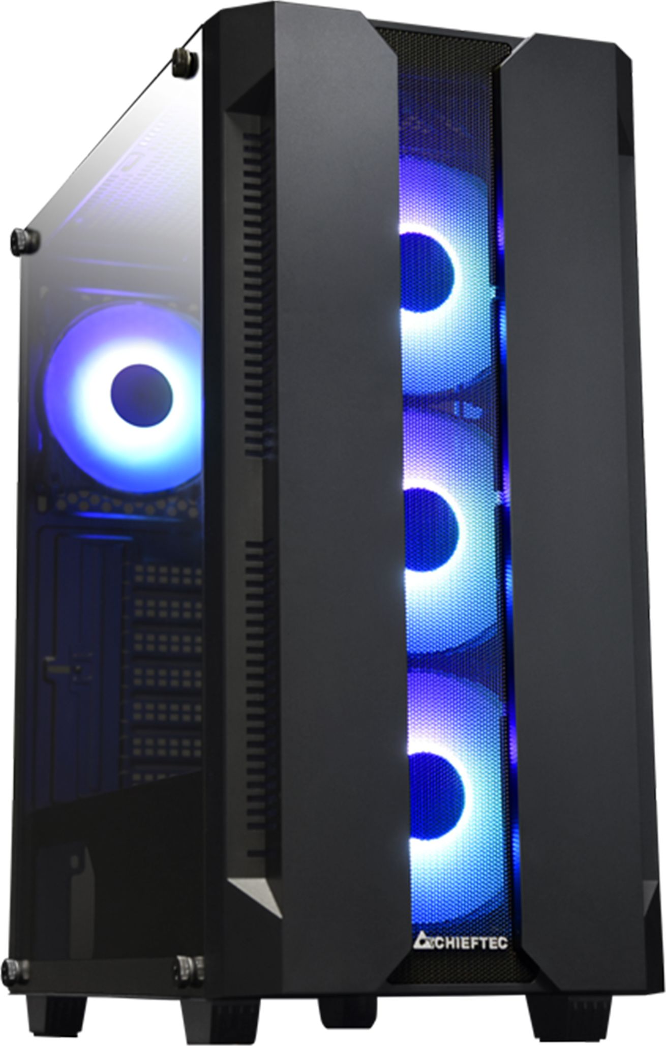 Case|CHIEFTEC|HUNTER|MidiTower|Not included|ATX|MiniITX|Colour Black|GS-01B-OP | GS-01B-OP |