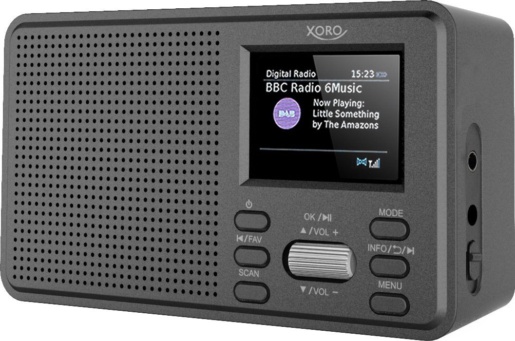 Radio Xoro DAB 142, DAB+, FM