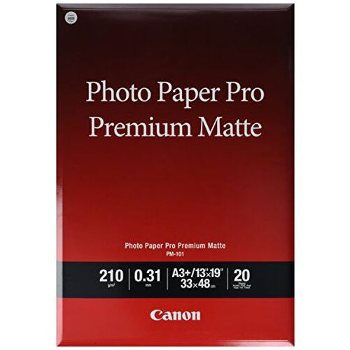 Canon PM-101, matný fotopapier formátu A3+