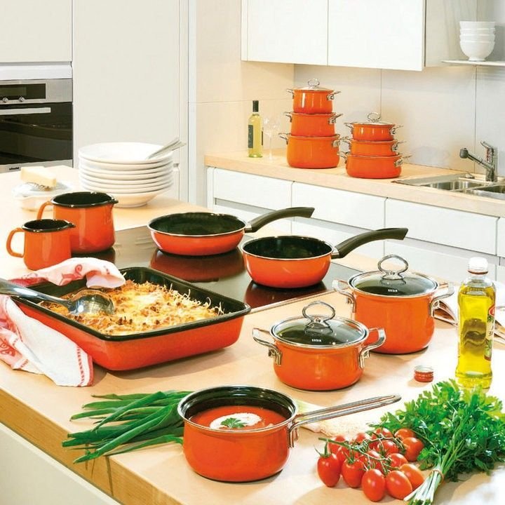 Riess RIESS - Garnek wysoki 24cm