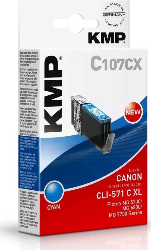 Tusz KMP Patrone Canon CLI-571 BK