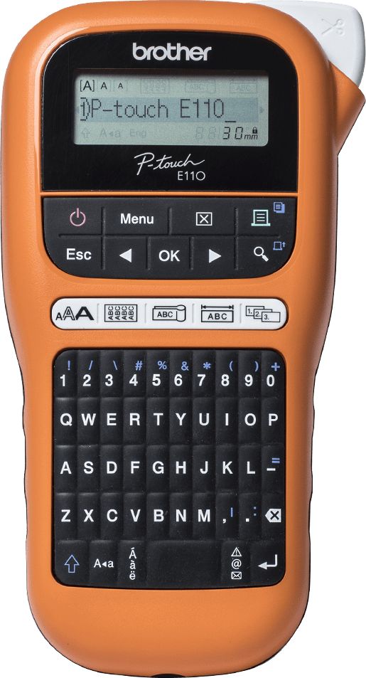 Drukarka etykiet Brother PT-E110VP (PTE110VPZG1) |