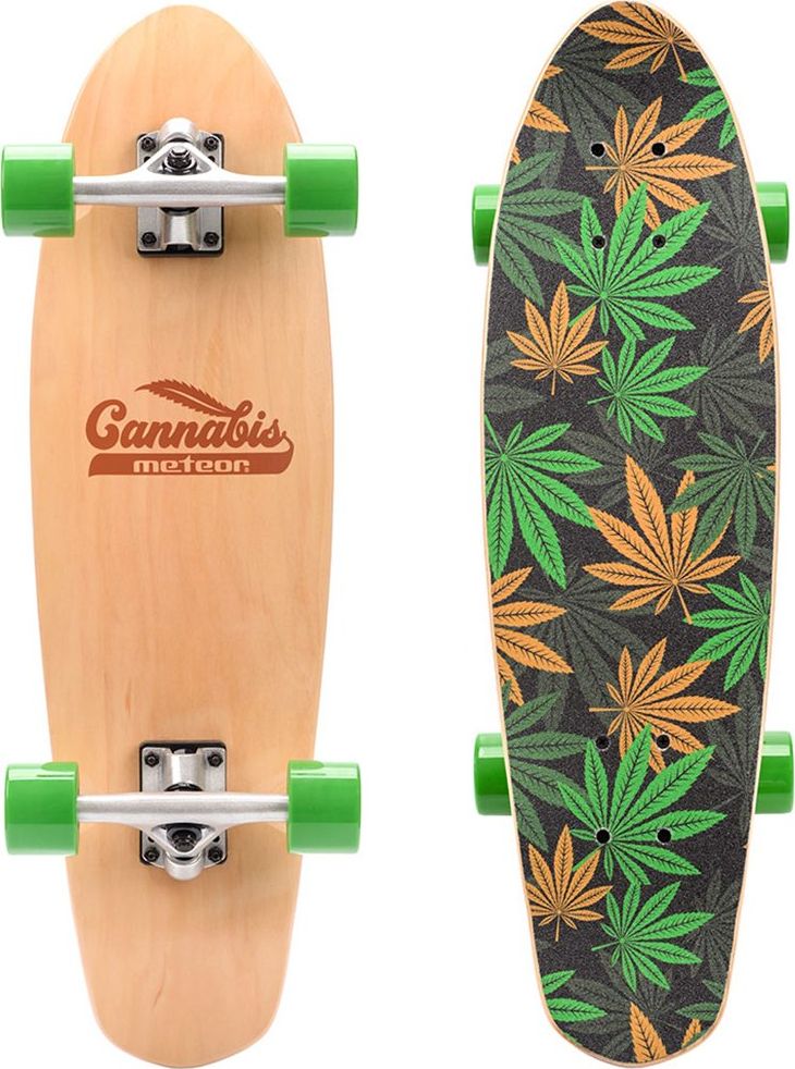 Deskorolka Meteor Deskorolka Cannabis | D1336