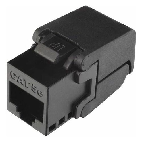 Solarix Keystone CAT5e UTP RJ45 czarny