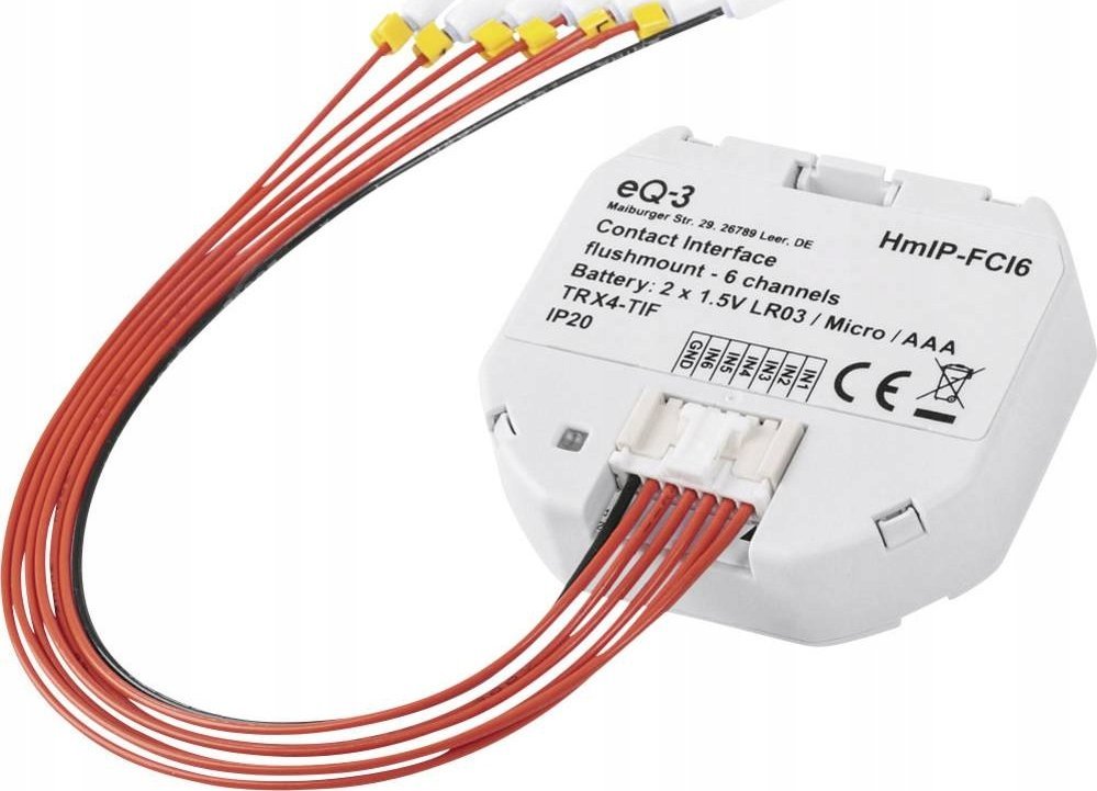 HomeMatic IP Interfejs kontaktowy Podtynkowy –