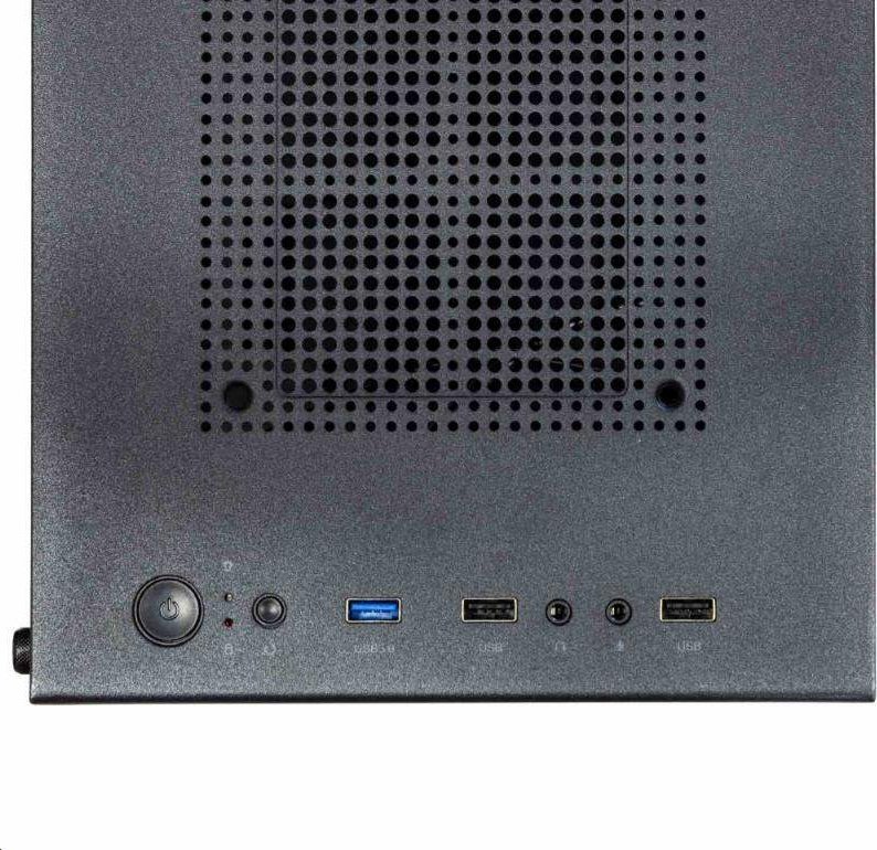 EVOLVEO M4/Micro ATX/Priehľadná/Čierna | CAEM4 |