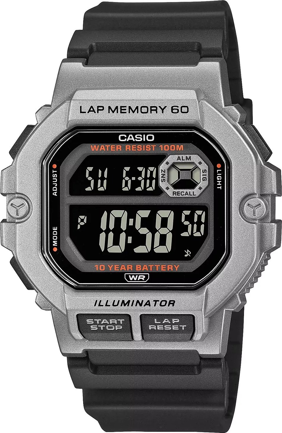 Zegarek Casio Zegarek męski WS-1400H-1BVEF |