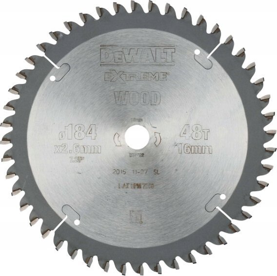 Dewalt DEWALT Tarcza pilarska do pilarek
