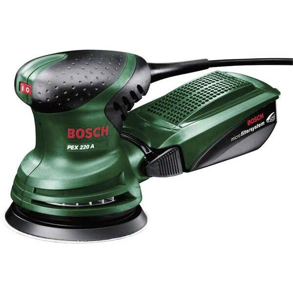 Ekscentrinis šlifuoklis BOSCH PEX 220 A