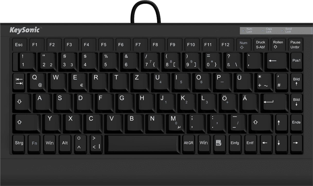 Klawiatura Keysonic ACK-595C+ (12506) | 12506