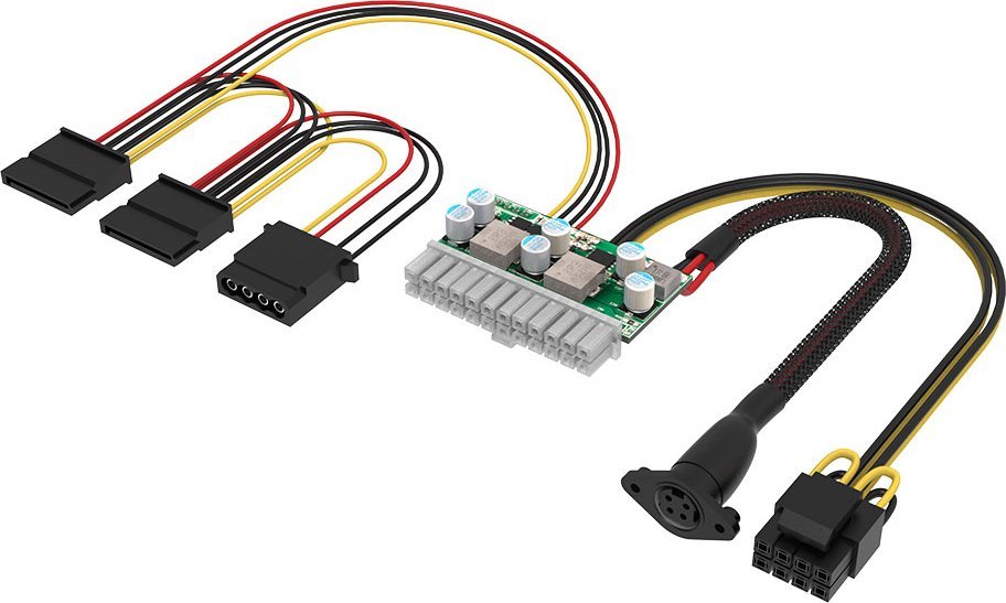 Akasa Compact Power 200 Adapter, 24-Pin