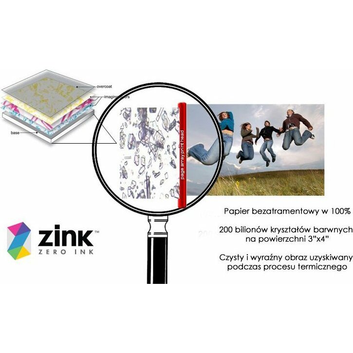 HP photo paper Sprocket Zink 8