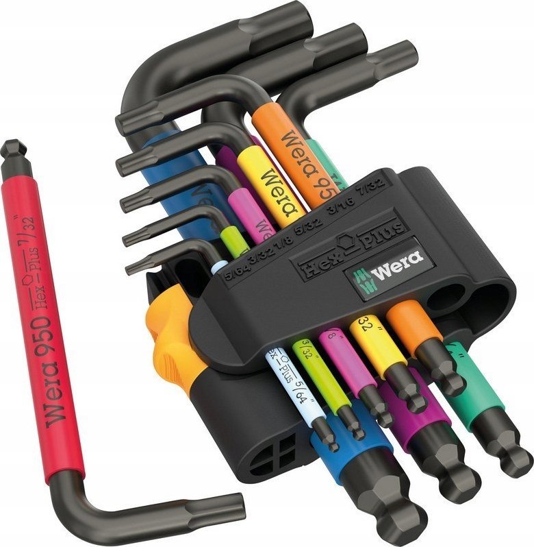 Wera Wera 950/9 Hex-Plus Multicolour Imperial