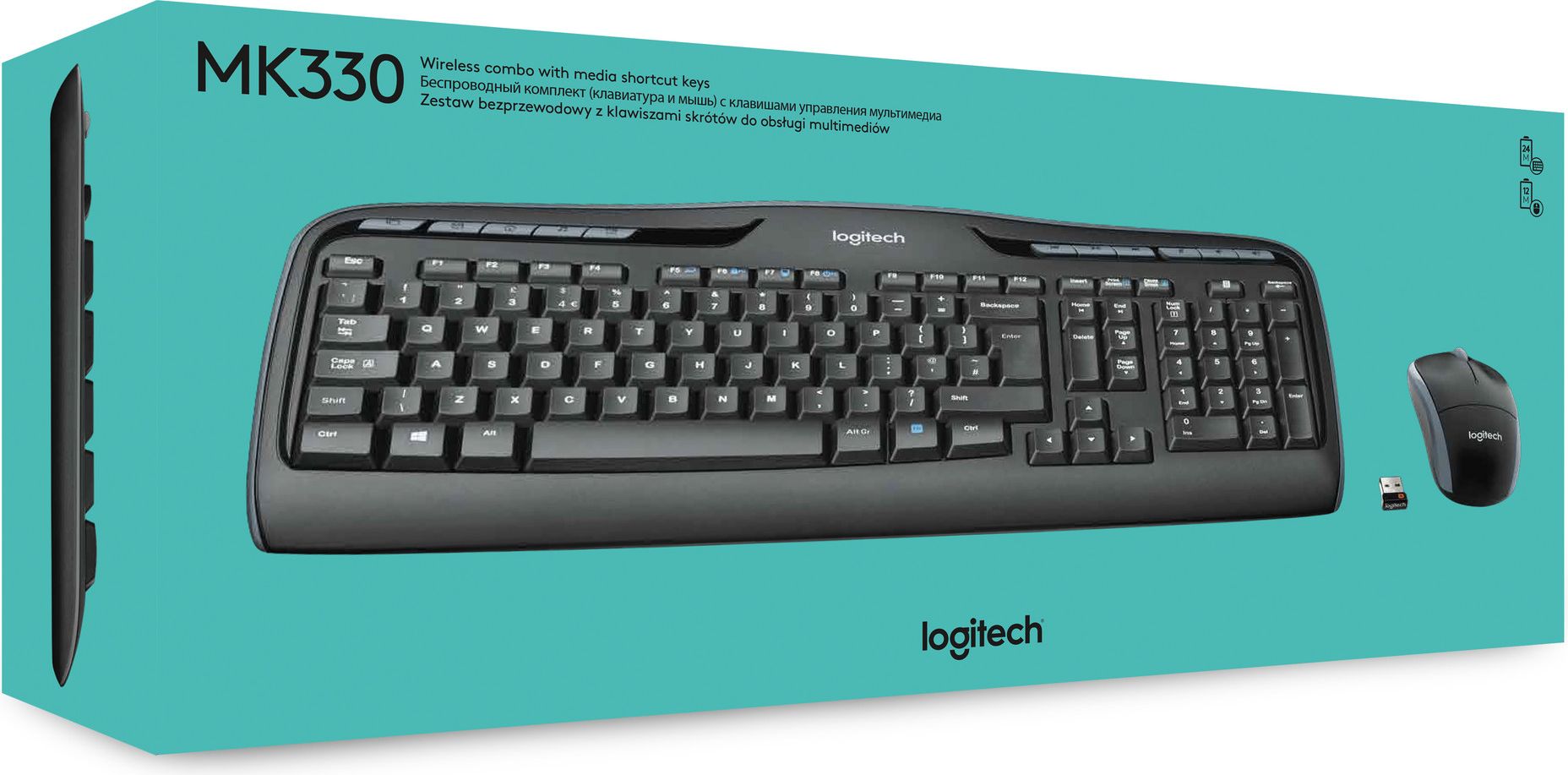 Logitech MK330 Set - Tastatur und