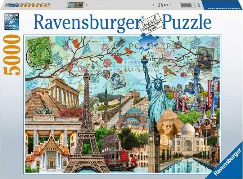 Ravensburger Puzzle 5000 elementów Duże miasto