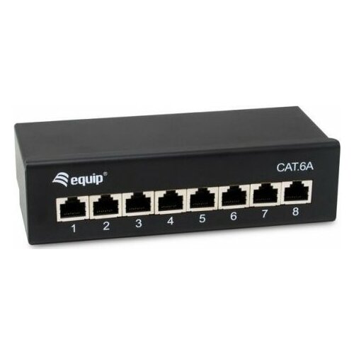 Equip Equip Patchpanel 8x RJ45 Cat6A