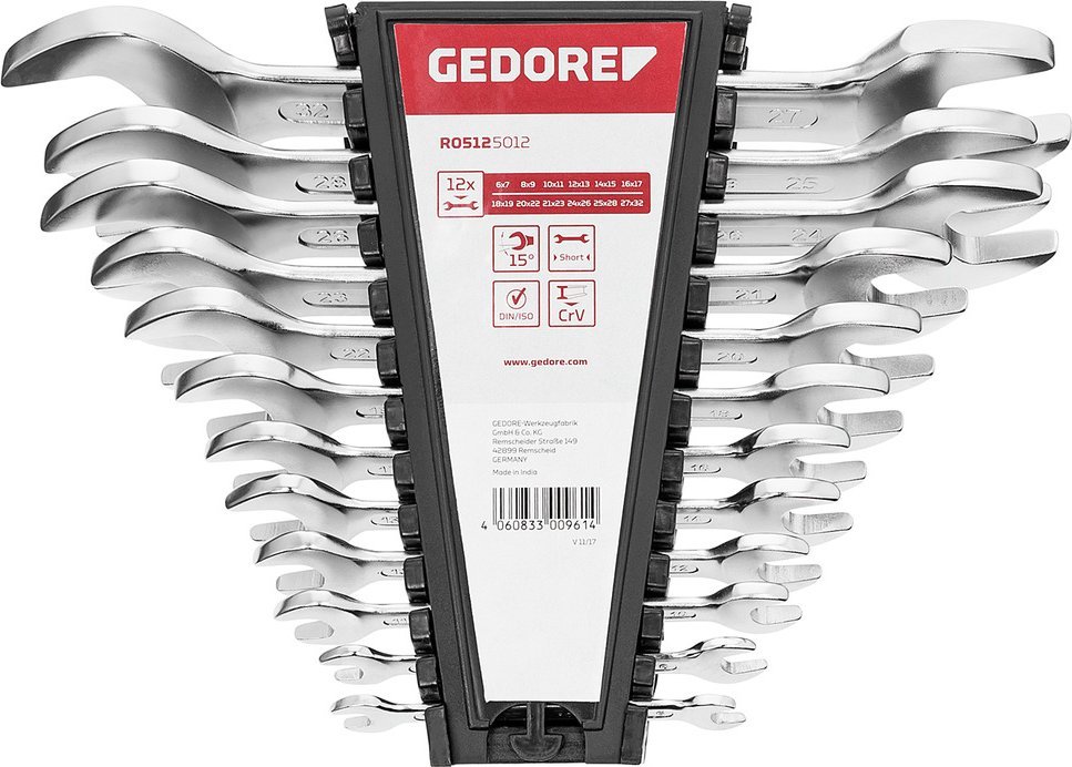 Gedore GEDORE red Double open-ended Spanner