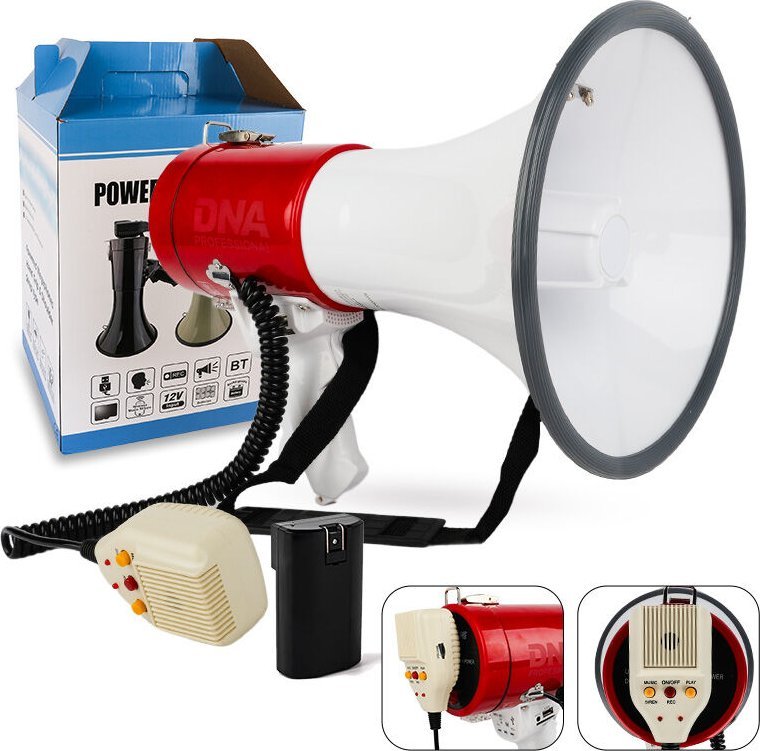 Bitmat DNA MEGA2 megafon 50W wzmacniacz