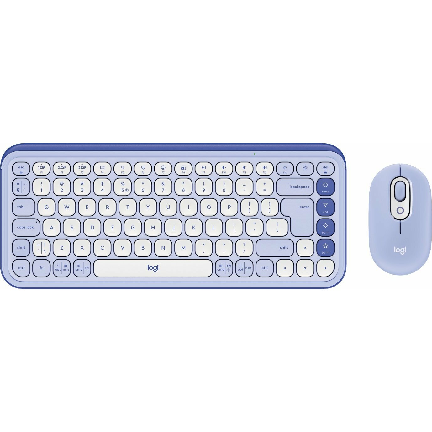 Klawiatura + mysz Logitech POP Icon