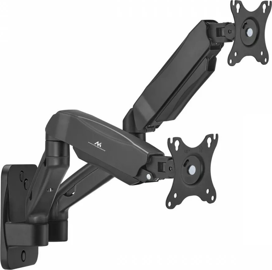 Maclean wall mount for two monitors