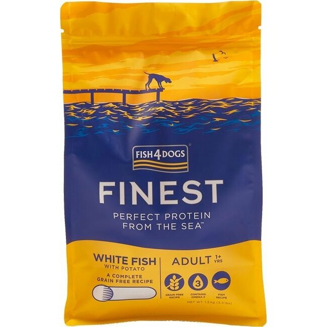 FISH4DOGS Finest Ocean White fish S