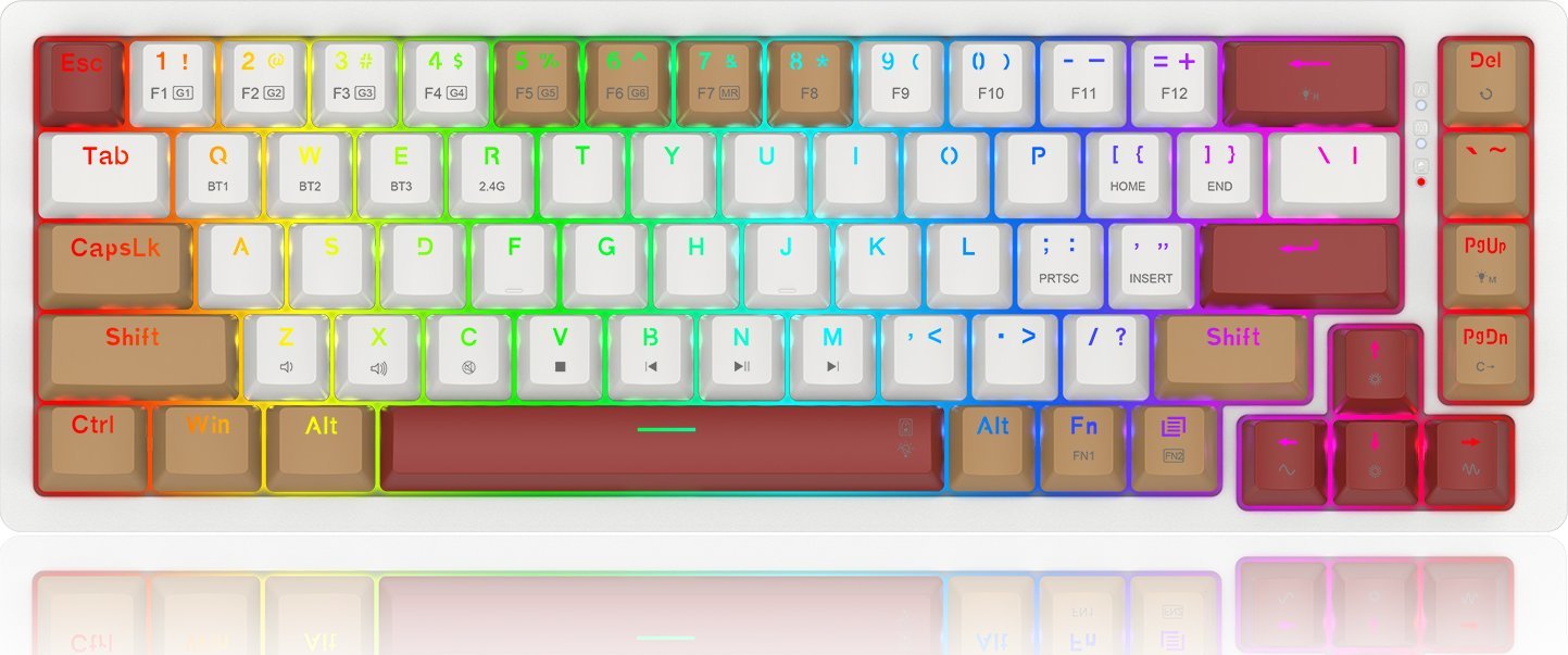 Klawiatura gamingowa Redragon Rammus K677WLR-RGB-PRO Redragon