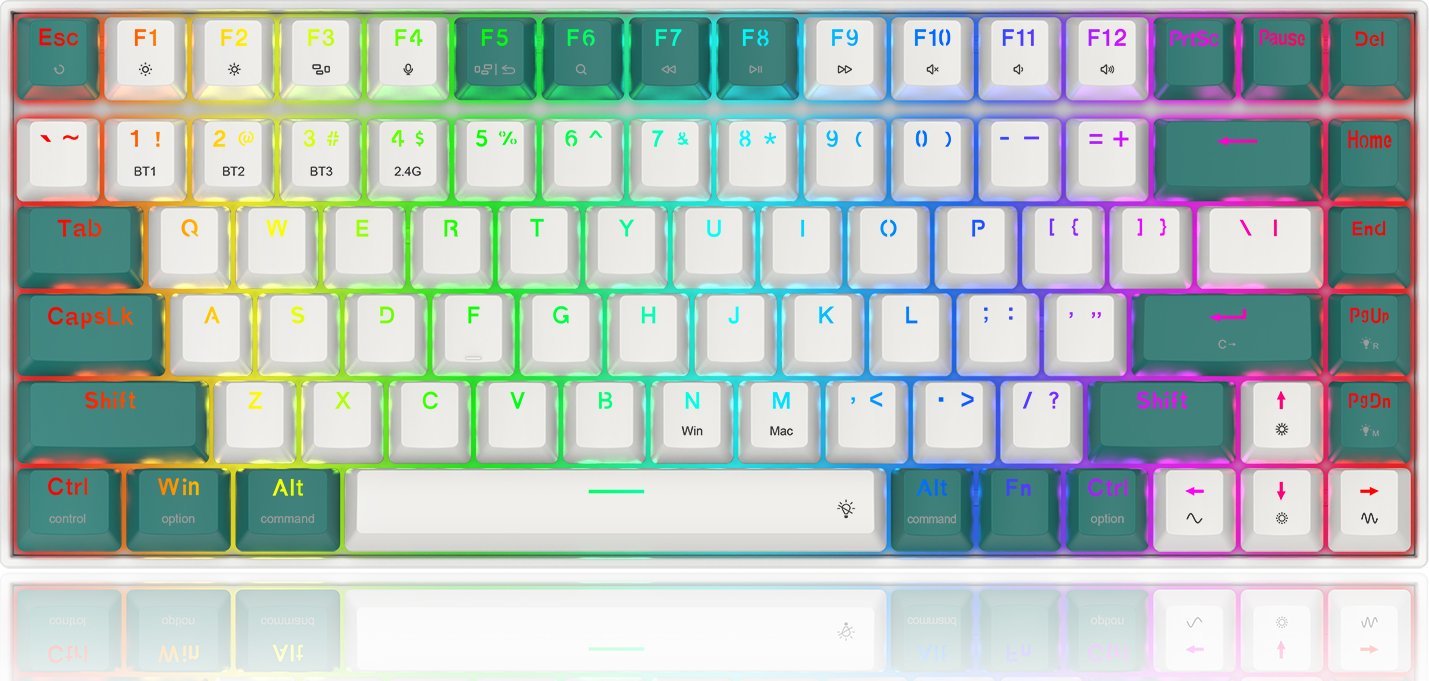 Klawiatura gamingowa Redragon Singed K678WG-RGB-PRO Redragon