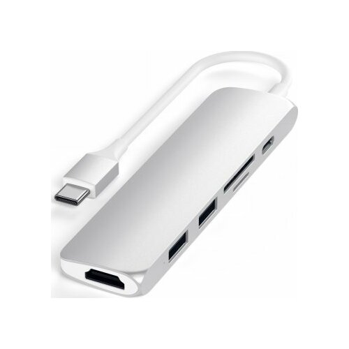 Satechi 6-w-1 USB-C Slim Multiport USB-C