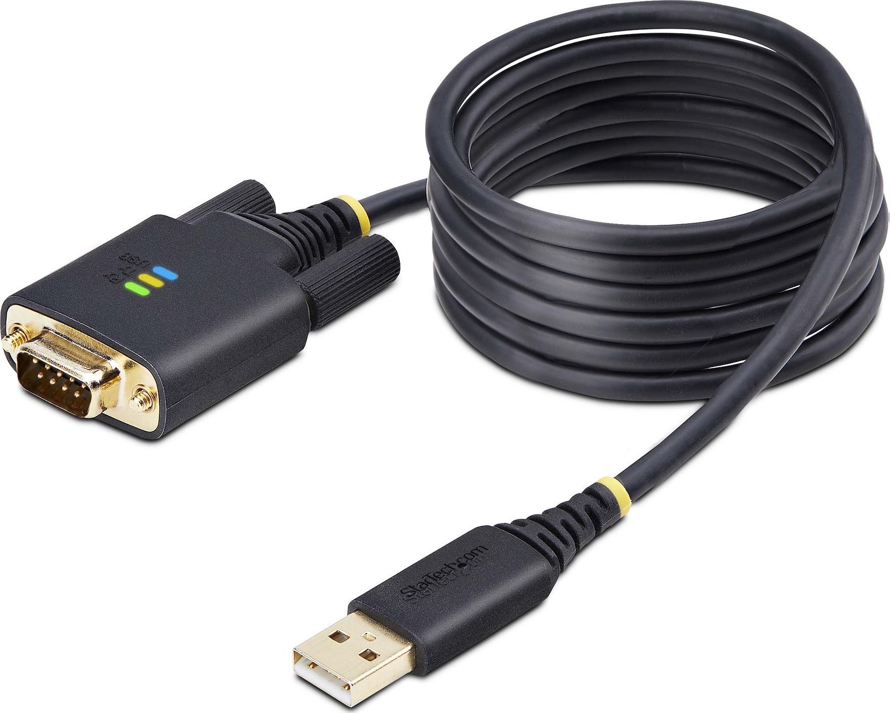 StarTech 1P6FFC-USB-SERIAL kabel równoległy Czarny 2