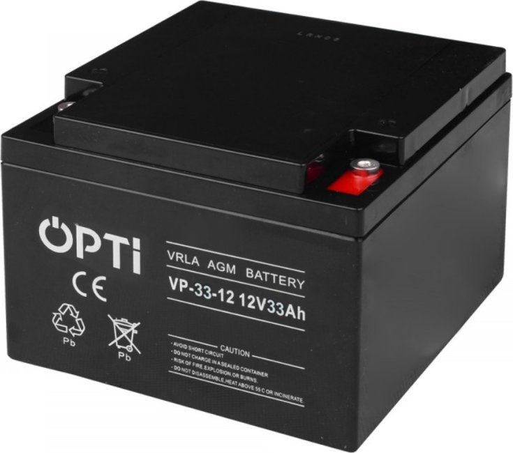 Opti Akumulator AGM 12V 33Ah OPTI