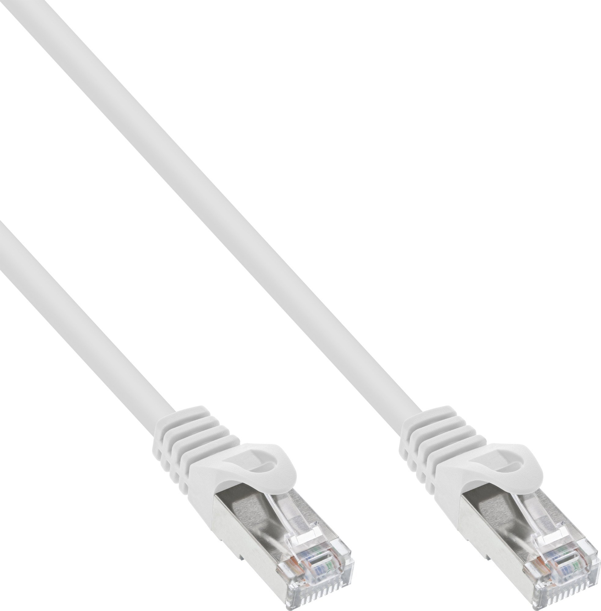 InLine Patchcord Cat.5e, SF/UTP, biały