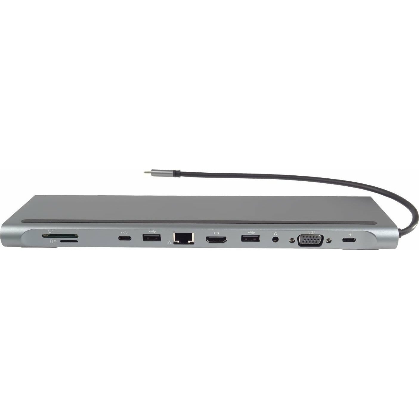 Stacja/replikator PremiumCord 10w1 USB-C (ku31dock17) |