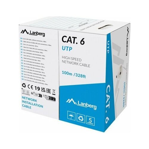 Lanberg UTP cat.6 LAN cable