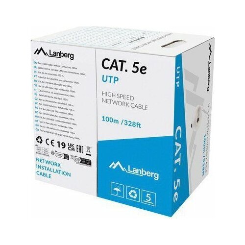 Lanberg KABEL LAN UTP KAT.5E