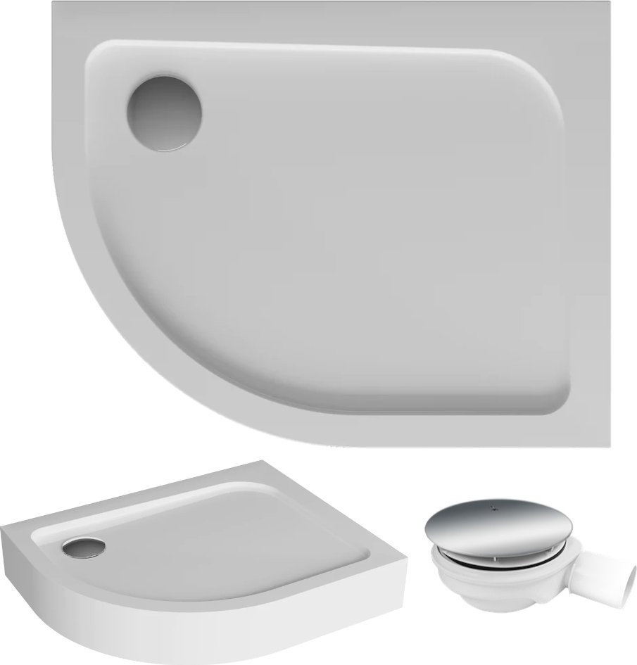 Brodzik Polimat Brodzik as. kompaktowy 100x80x3