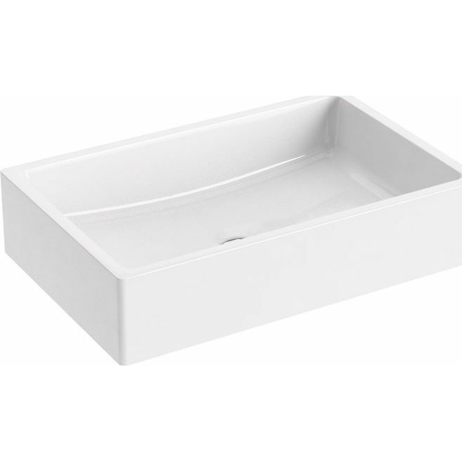 Umywalka Ravak Formy nablatowa 60cm biała