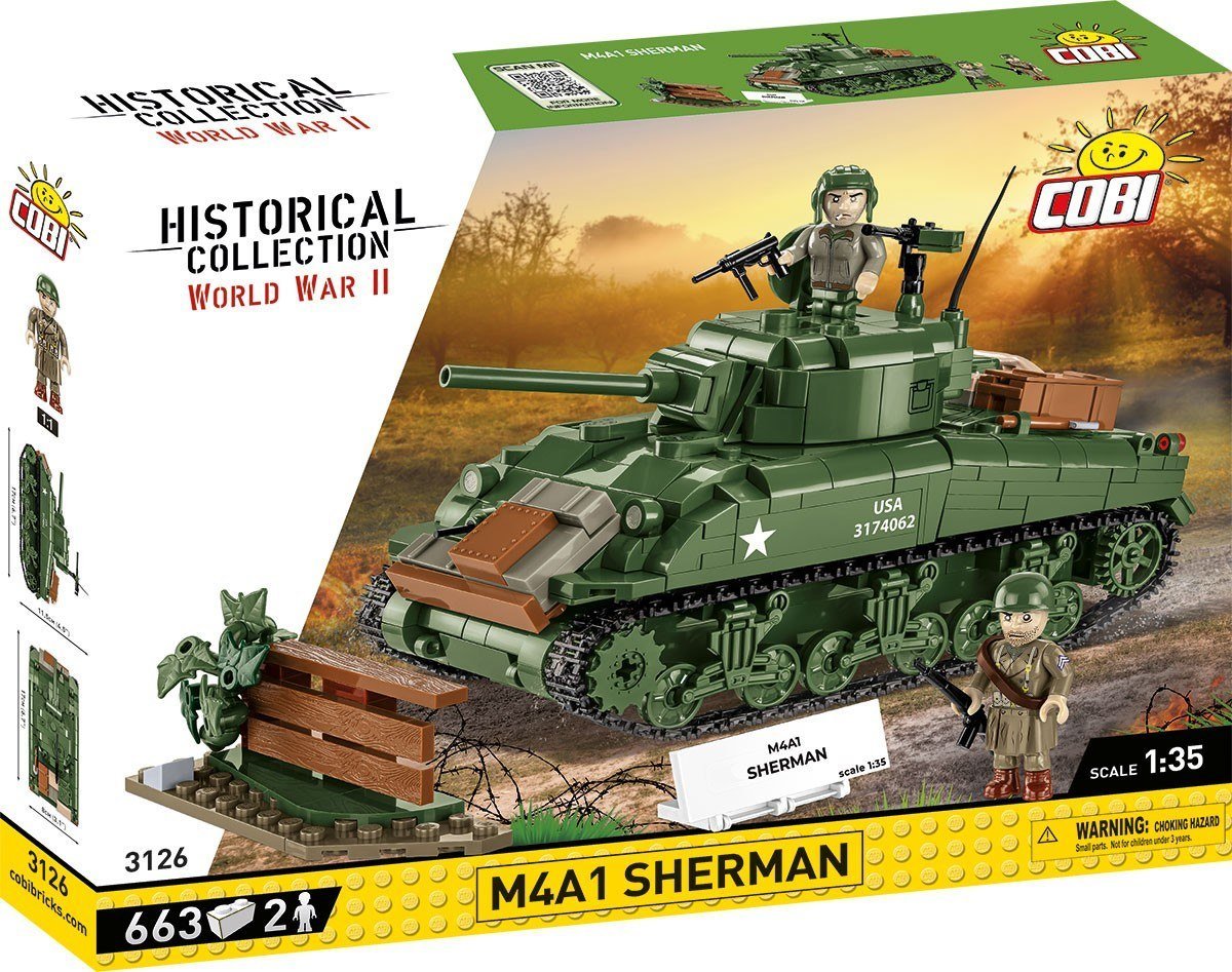 Blocks M4A1 Sherman 663 blocks |