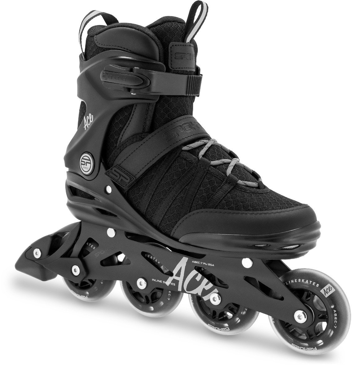 Rolki Spokey Ace rekreacyjne czarne r