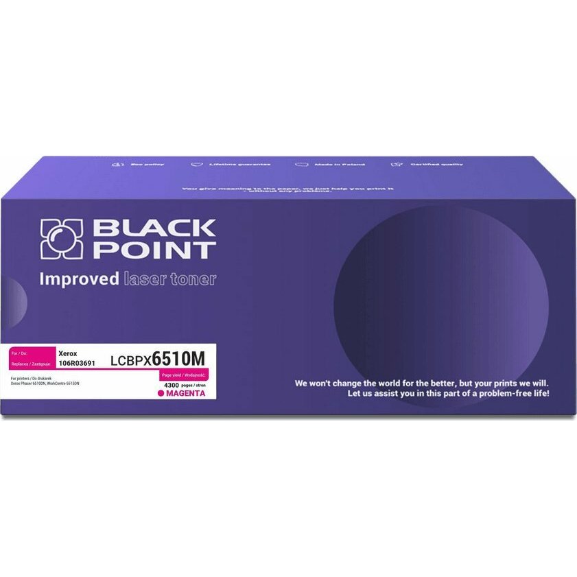 Toner Black Point BLACK POINT LCBPX6510M