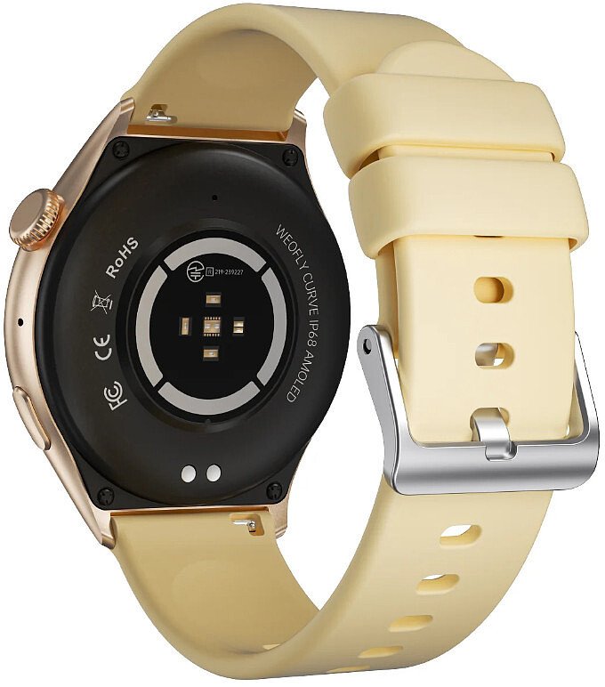 Smartwatch Slowmoose Weofly Curve Złoty (WY-CURVE/GD)