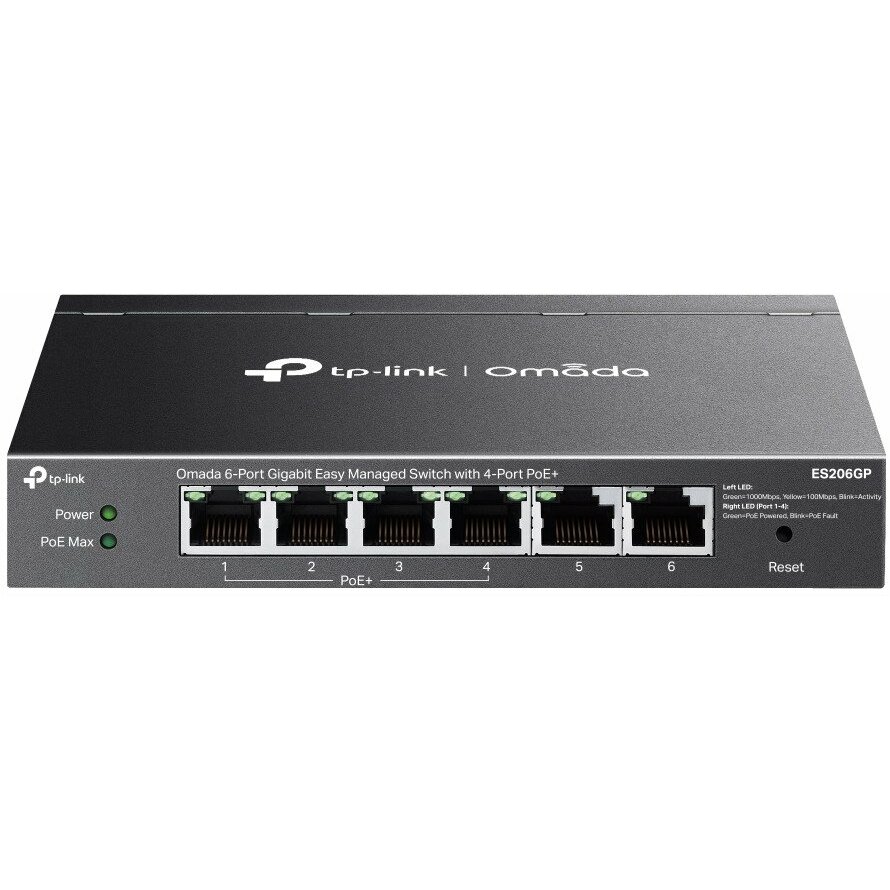 TP-Link Omada ES206GP network switch Managed