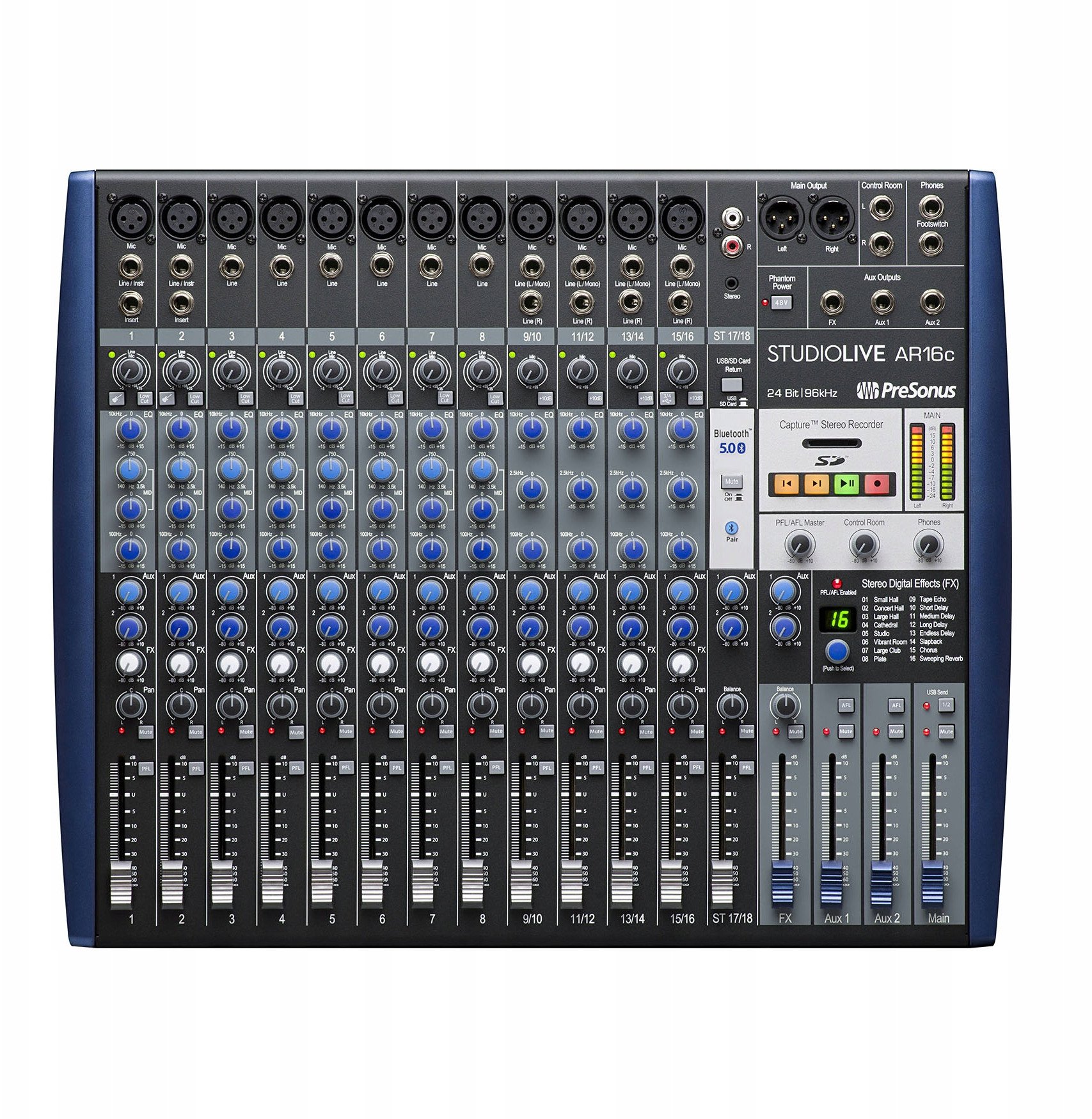 PreSonus StudioLive Mixer AR16c USB |