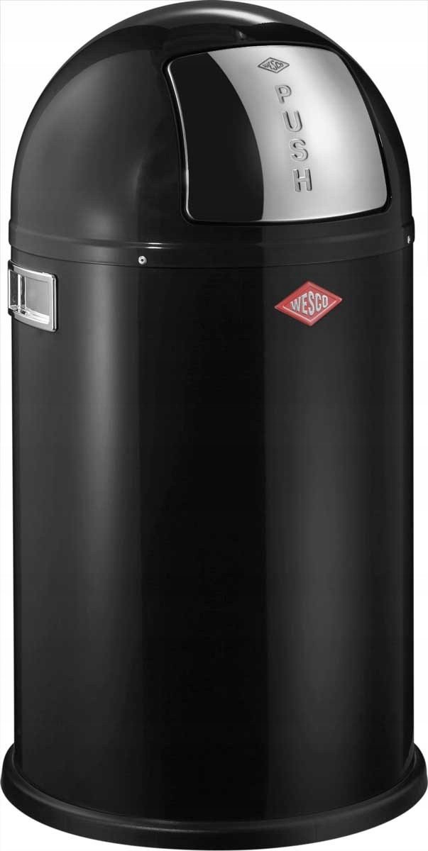 Wesco Kosz na śmieci czarny 50l