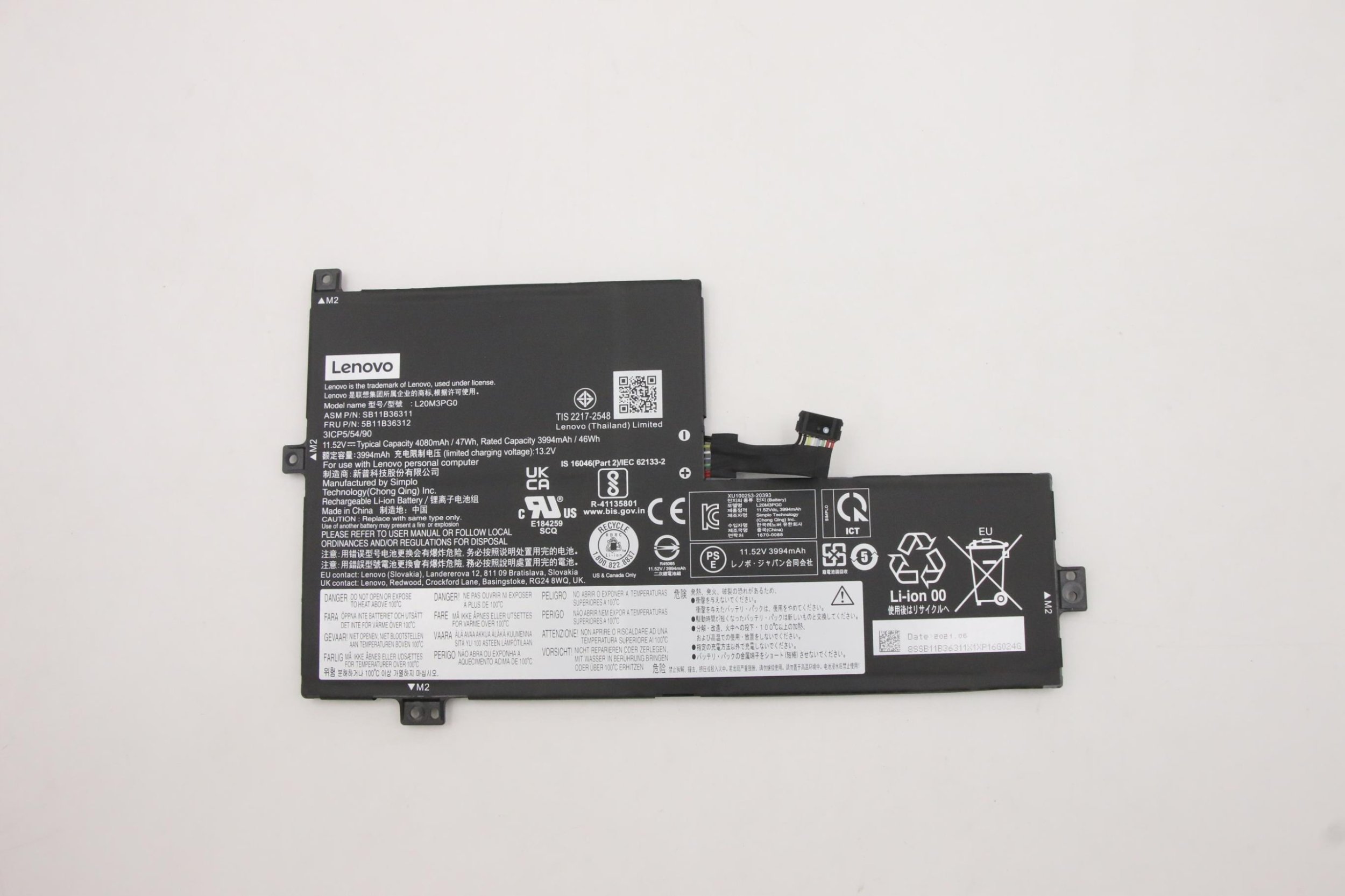 Bateria Lenovo 3-cell battery for Lenovo