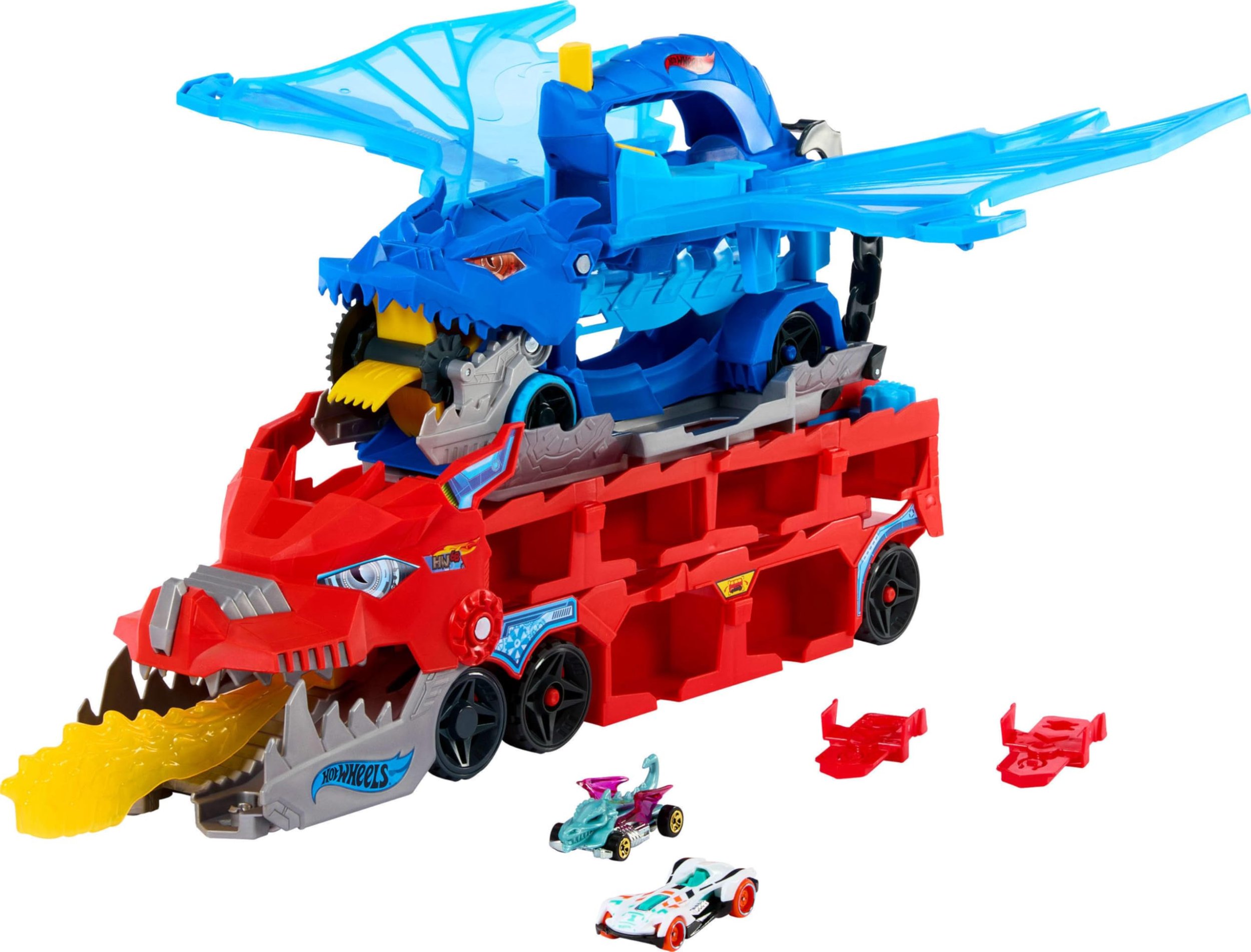 Mattel Hot Wheels Smoczy Transporter City