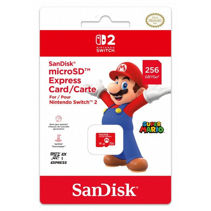 NS2 microSD Express card 256 GB