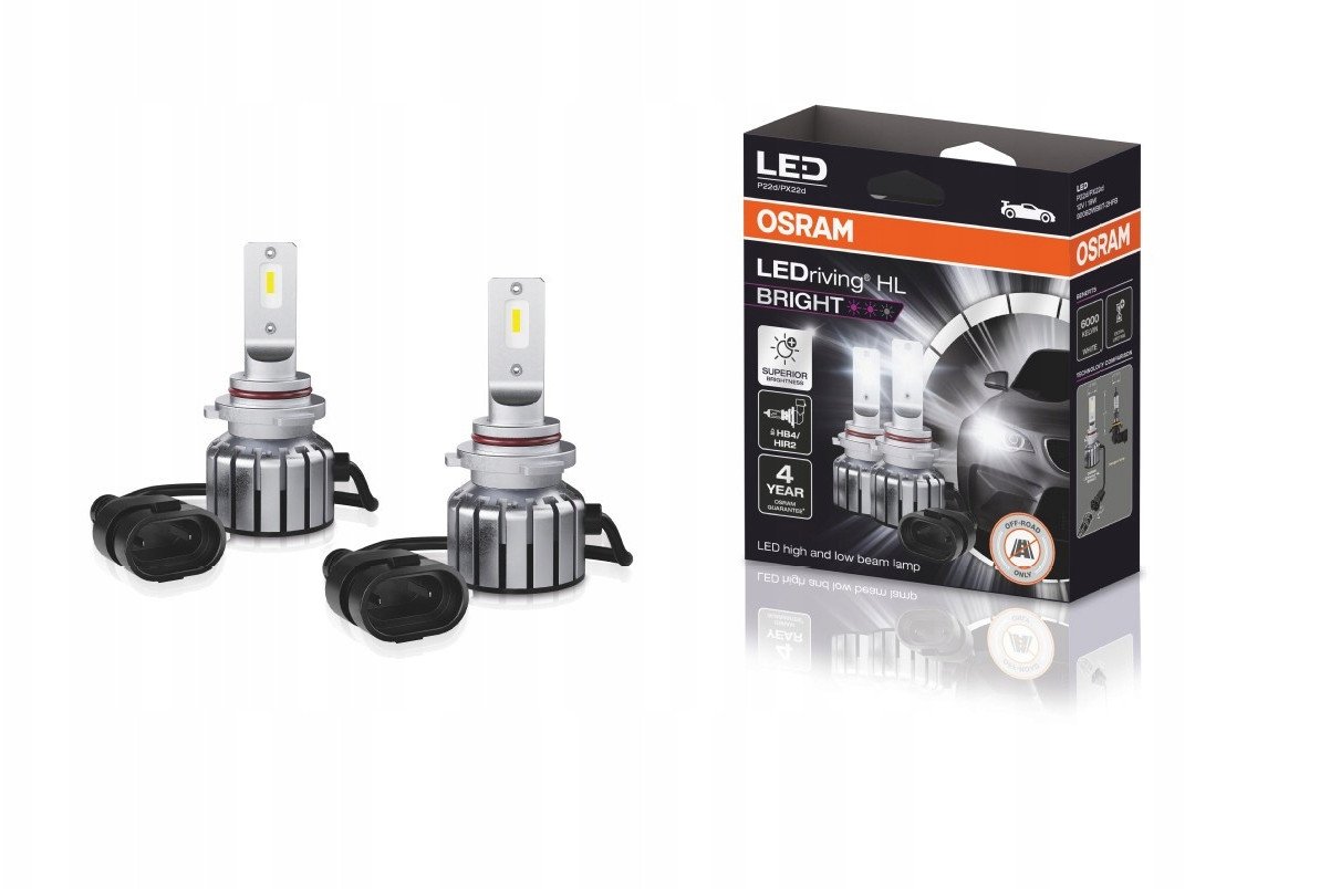 LED spuldze ≜ HB4/HIR2 OSRAM LEDriving